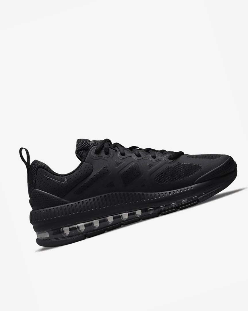 Black / Dark Grey Nike Air Max Genome Men's Casual Shoes | CA_5026