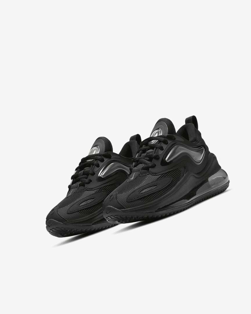 Black / Dark Grey Nike Air Max Zephyr Boys' Shoes | CA_3176