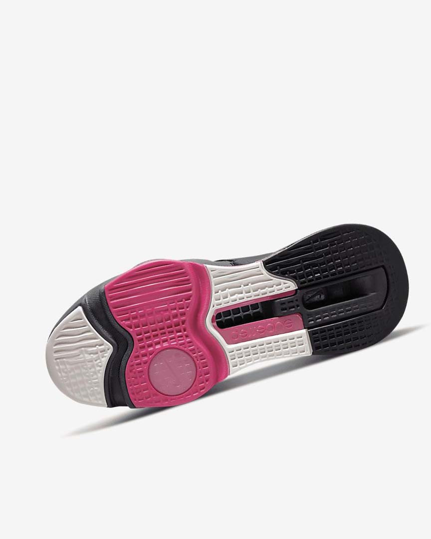 Black / Dark Grey Nike Air Zoom SuperRep 3 Women's Training Shoes | CA_2780