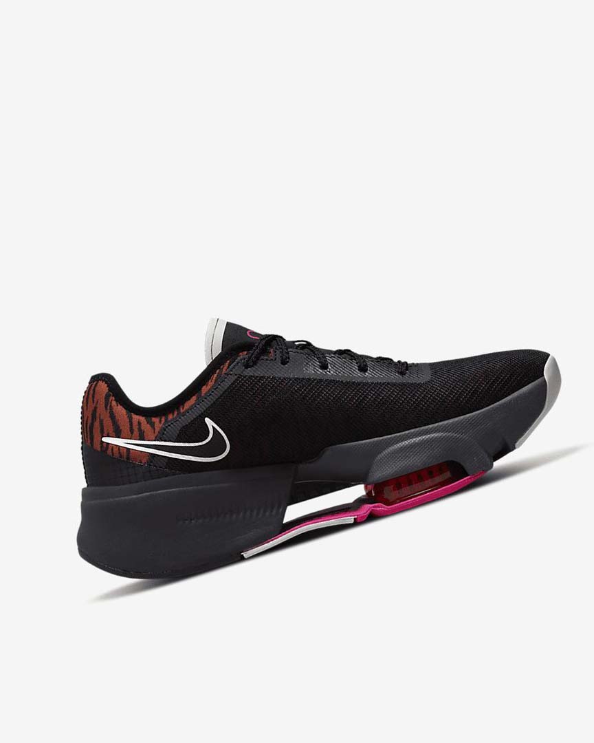 Black / Dark Grey Nike Air Zoom SuperRep 3 Women's Training Shoes | CA_2780