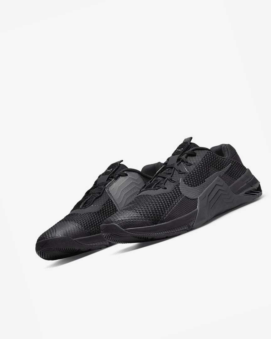 Black / Dark Grey Nike Metcon 7 Men's Training Shoes | CA_2851
