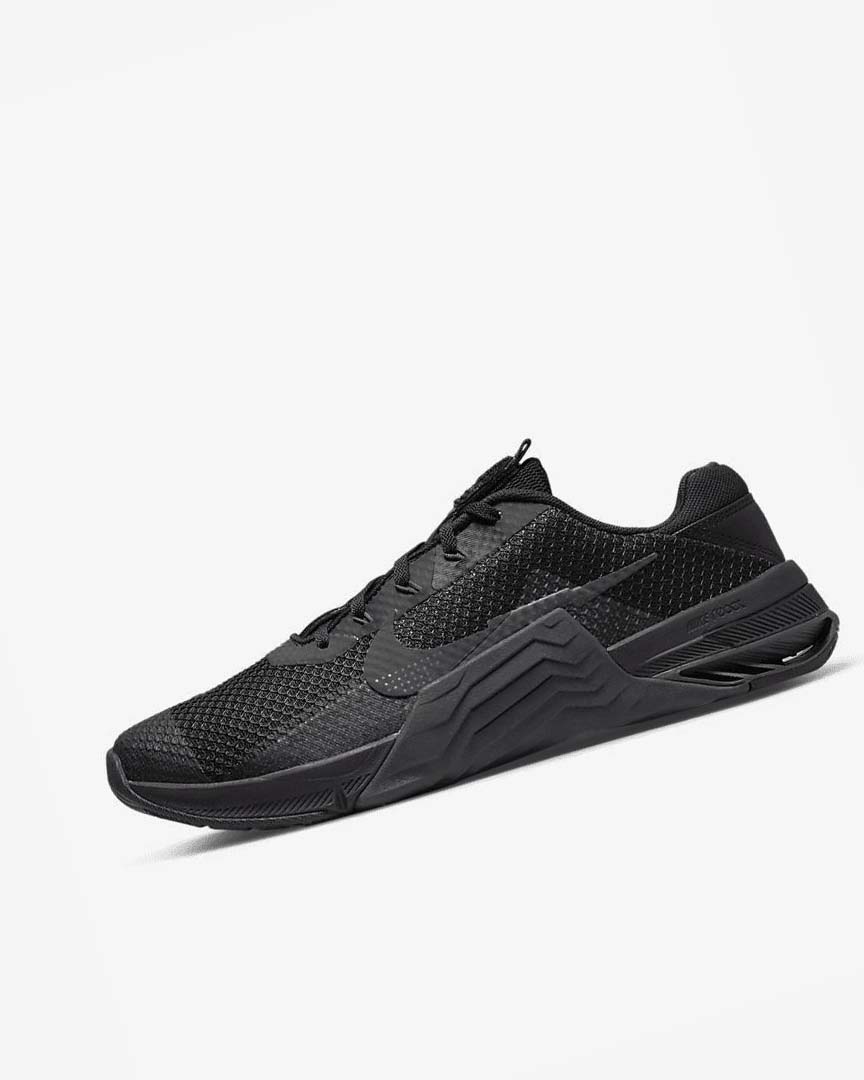 Black / Dark Grey Nike Metcon 7 Men\'s Training Shoes | CA_2851
