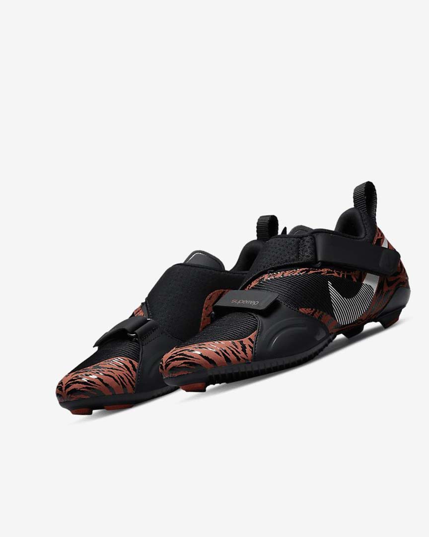 Black / Dark Grey / Red Nike SuperRep Cycle Women's Training Shoes | CA_2457