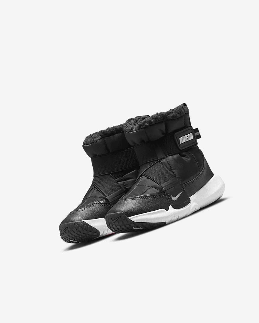 Black / Dark Grey / Red / White Nike Flex Advance Boys' Boots | CA_2604