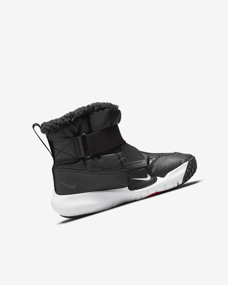 Black / Dark Grey / Red / White Nike Flex Advance Girls' Boots | CA_4848