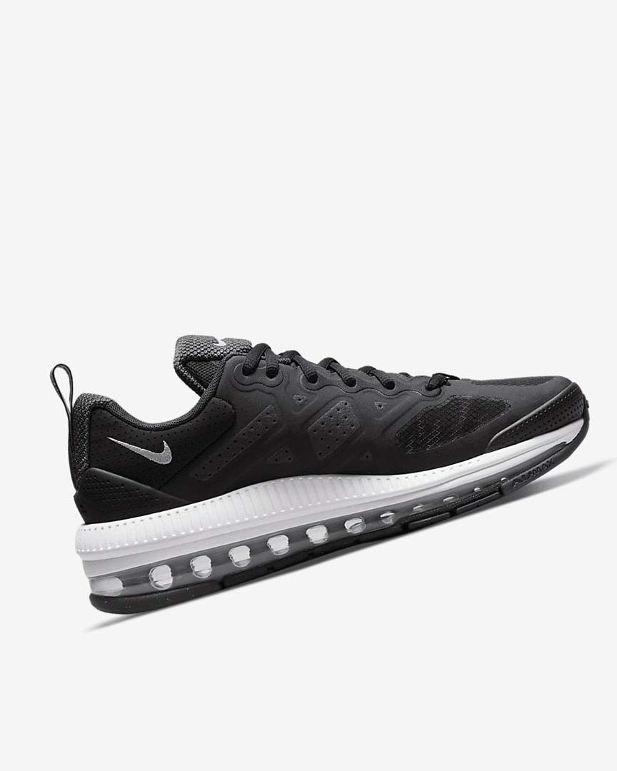 Black / Dark Grey / White / Black Nike Air Max Genome Women's Casual Shoes | CA_3031