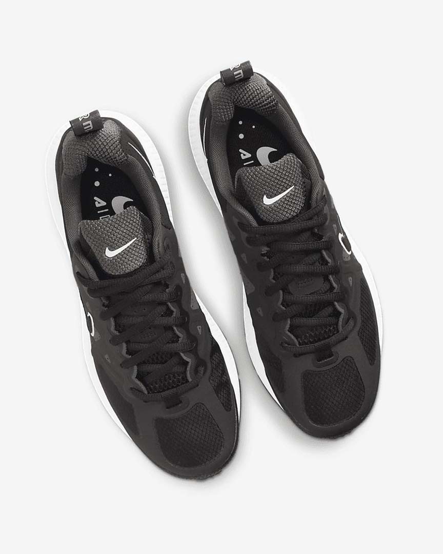 Black / Dark Grey / White / Black Nike Air Max Genome Women's Casual Shoes | CA_3031