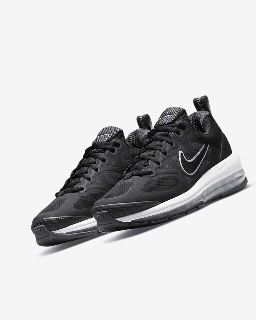 Black / Dark Grey / White / Black Nike Air Max Genome Women's Casual Shoes | CA_3031