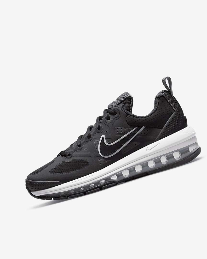 Black / Dark Grey / White / Black Nike Air Max Genome Women\'s Casual Shoes | CA_3031