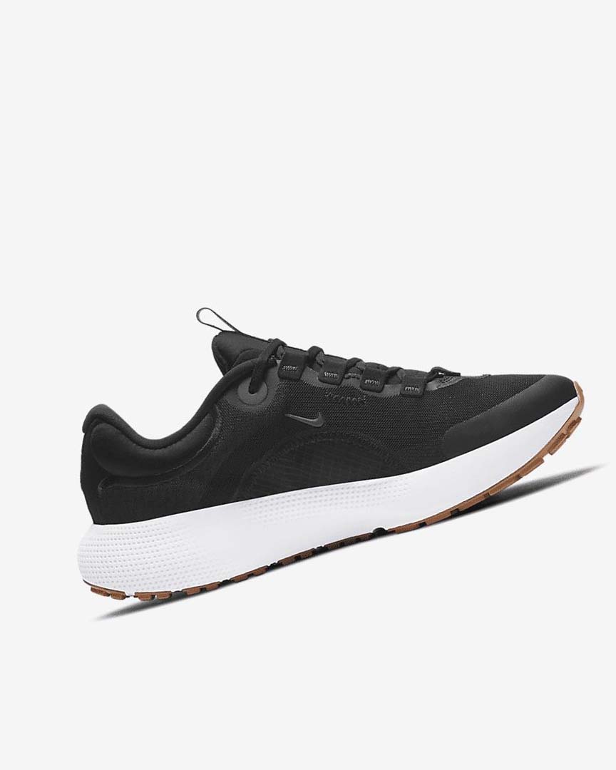 Black / Dark Grey / White / Black Nike React Escape Run Women's Running Shoes | CA_3060