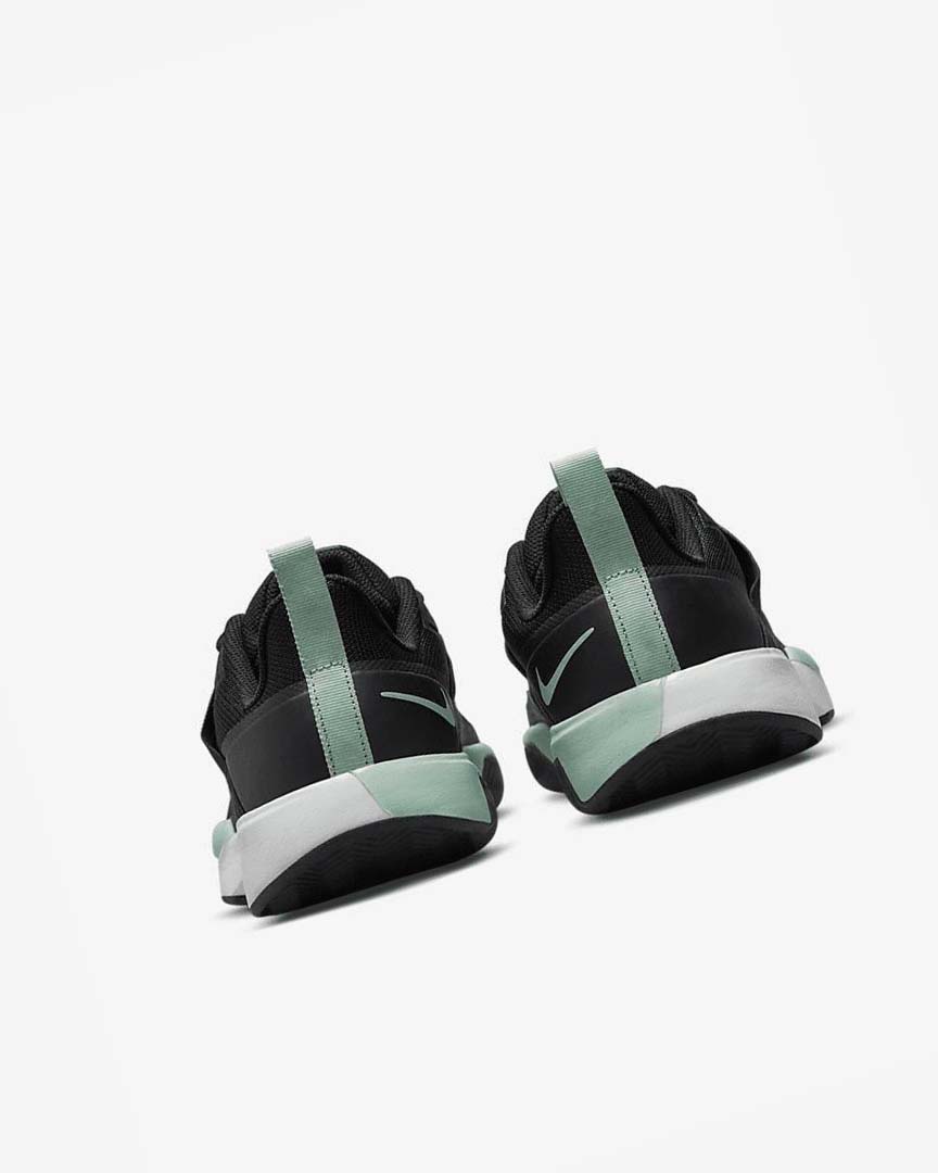 Black / Dark Grey / White / Mint Nike Court Vapor Lite Men's Tennis Shoes | CA_2506