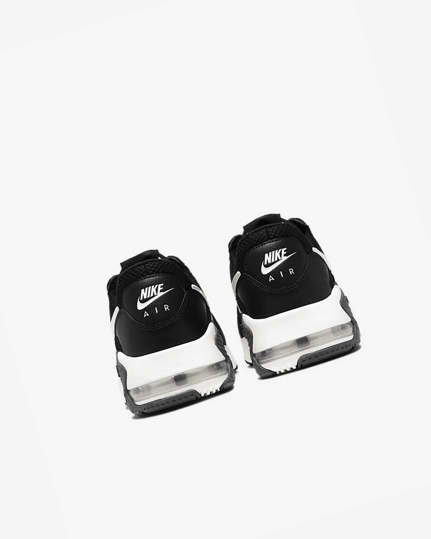Black / Dark Grey / White Nike Air Max Excee Men's Sneakers | CA_5077