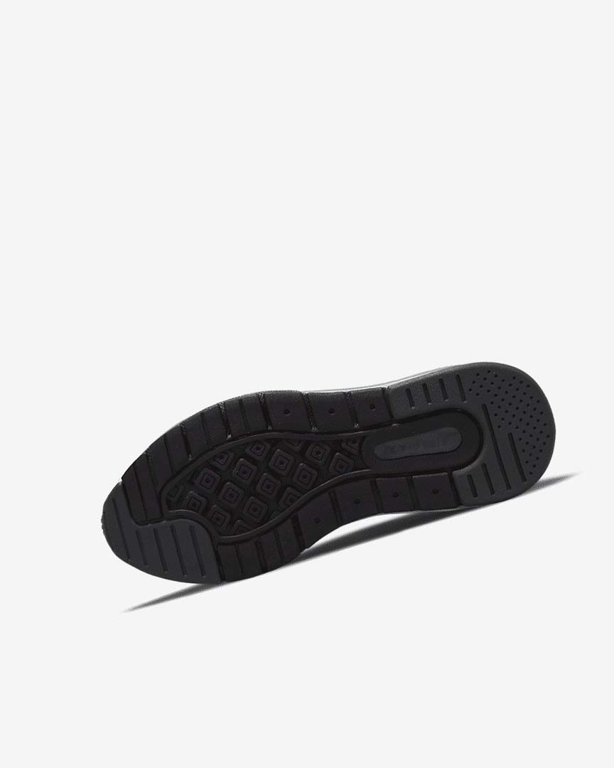 Black / Dark Grey / White Nike Air Max Genome Boys' Casual Shoes | CA_3175