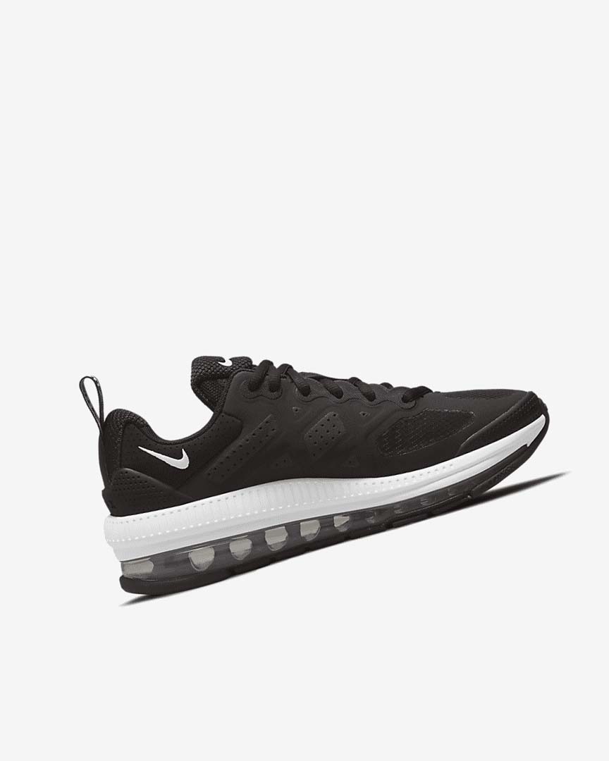 Black / Dark Grey / White Nike Air Max Genome Boys' Casual Shoes | CA_3175