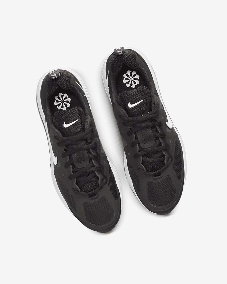 Black / Dark Grey / White Nike Air Max Genome Boys' Casual Shoes | CA_3175