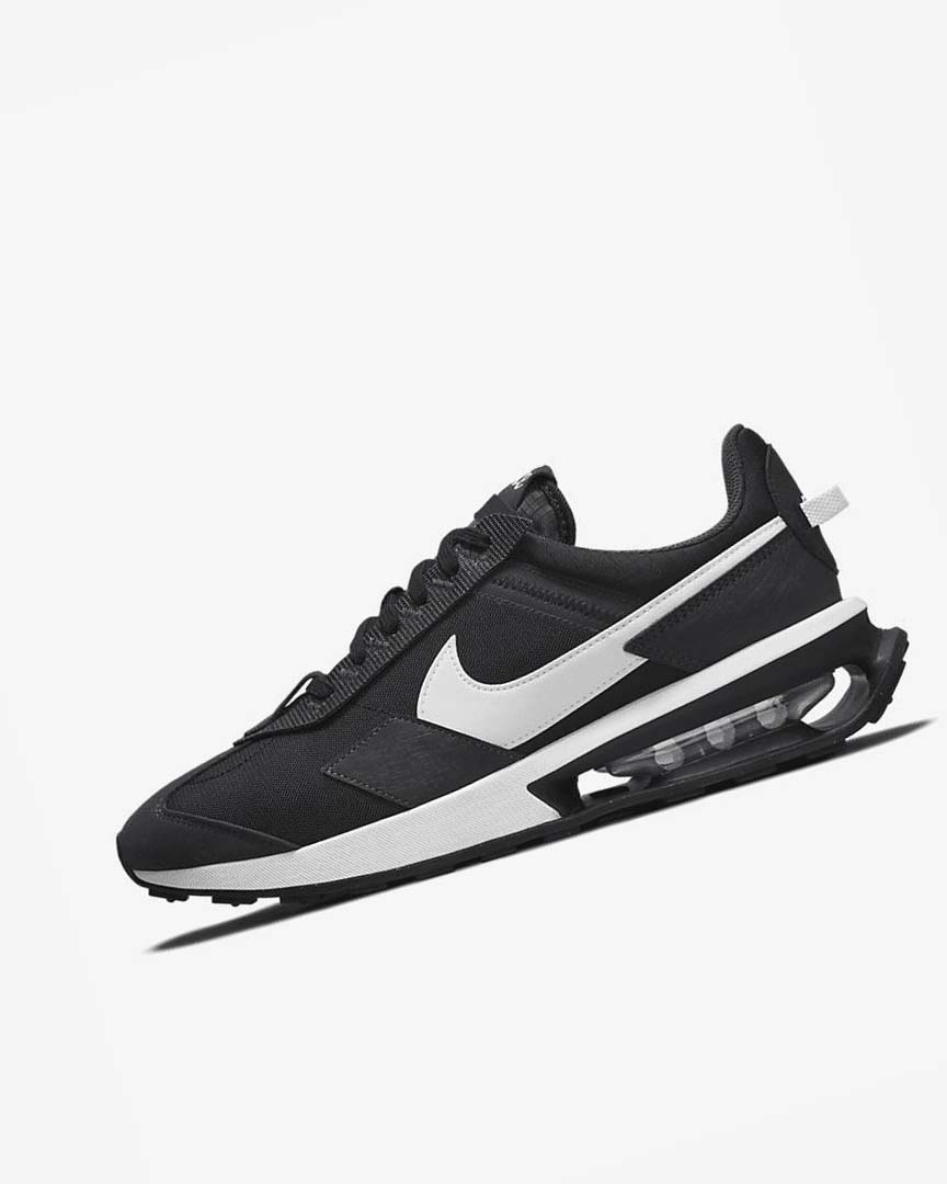 Black / Dark Grey / White Nike Air Max Pre-Day Men\'s Sneakers | CA_4597