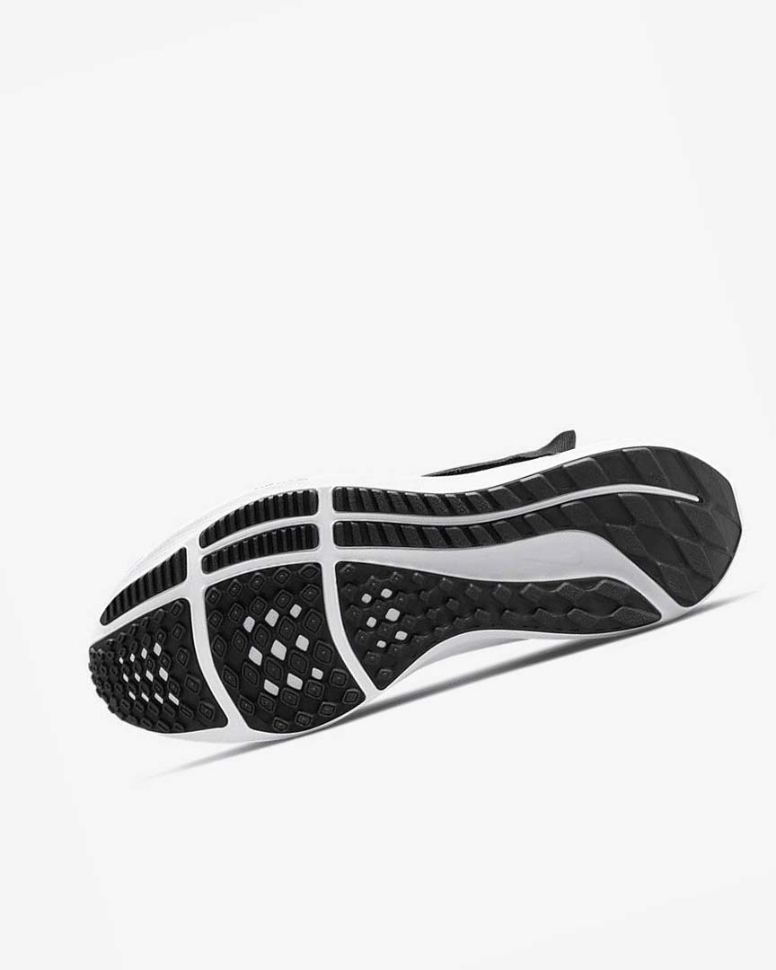 Black / Dark Grey / White Nike Air Zoom Pegasus 39 FlyEase Men's Running Shoes | CA_2878