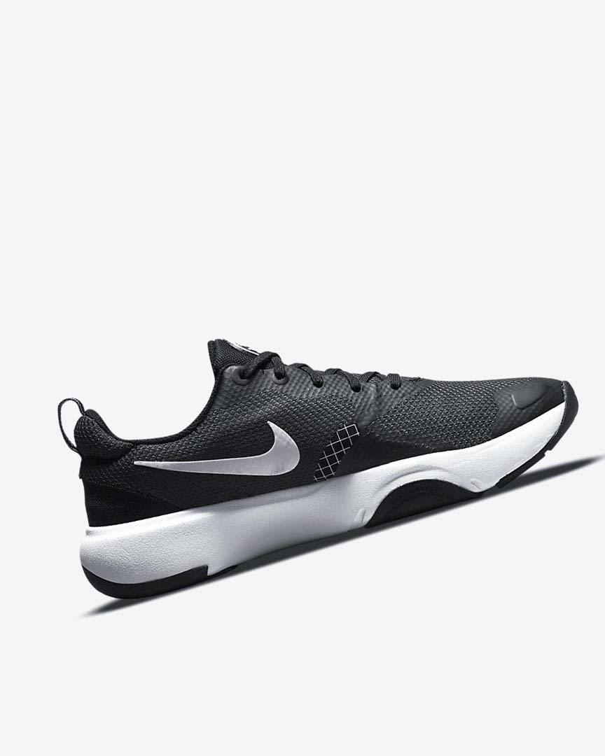 Black / Dark Grey / White Nike City Rep TR Women's Training Shoes | CA_5058