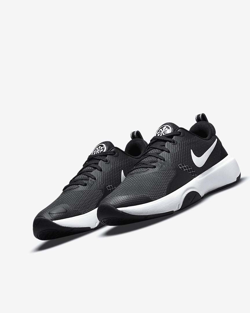 Black / Dark Grey / White Nike City Rep TR Women's Training Shoes | CA_5058