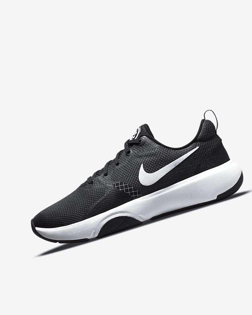 Black / Dark Grey / White Nike City Rep TR Women\'s Training Shoes | CA_5058
