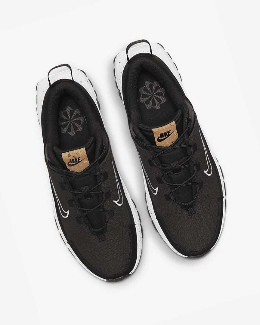 Black / Dark Grey / White Nike Crater Remixa Men's Sneakers | CA_3022