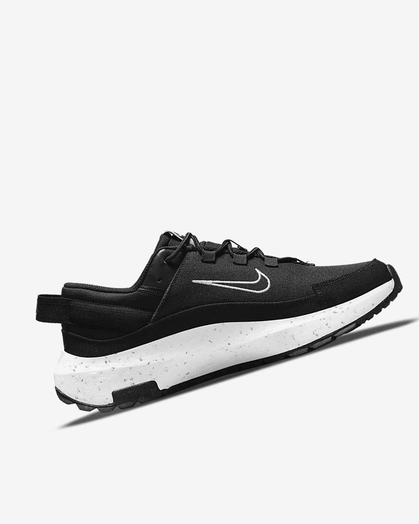 Black / Dark Grey / White Nike Crater Remixa Women's Sneakers | CA_4820