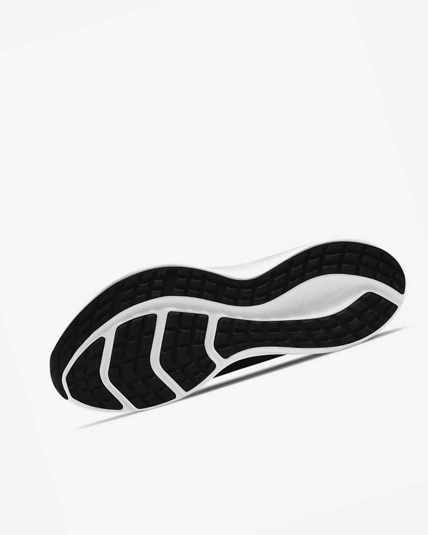 Black / Dark Grey / White Nike Downshifter 11 Men's Running Shoes | CA_3286