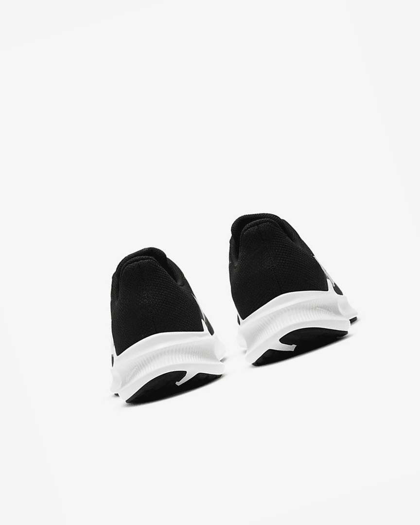 Black / Dark Grey / White Nike Downshifter 11 Men's Running Shoes | CA_3286