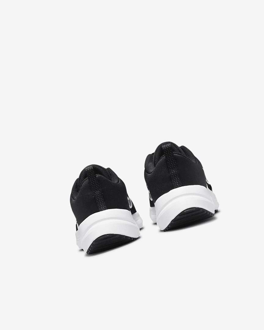 Black / Dark Grey / White Nike Downshifter 12 Boys' Running Shoes | CA_5540