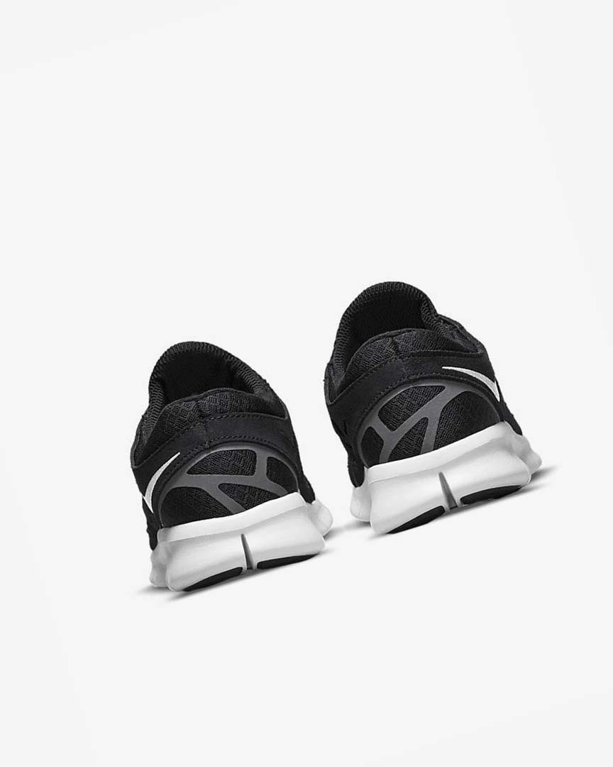 Black / Dark Grey / White Nike Free Run 2 Men's Running Shoes | CA_4789