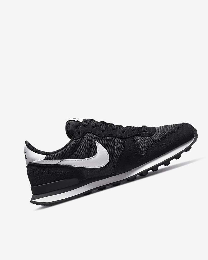 Black / Dark Grey / White Nike Internationalist Women's Sneakers | CA_5041