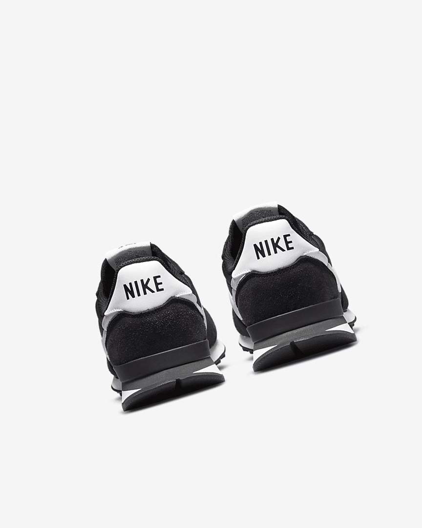 Black / Dark Grey / White Nike Internationalist Women's Sneakers | CA_5041