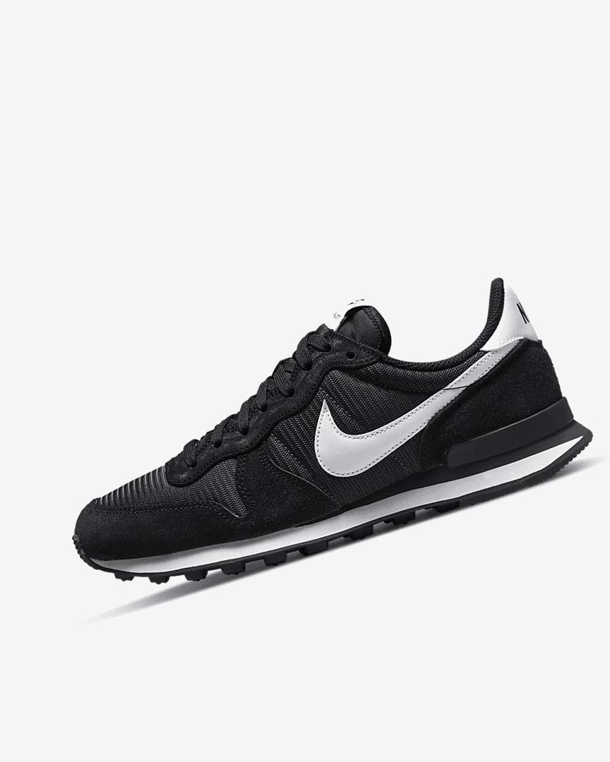 Black / Dark Grey / White Nike Internationalist Women\'s Sneakers | CA_5041