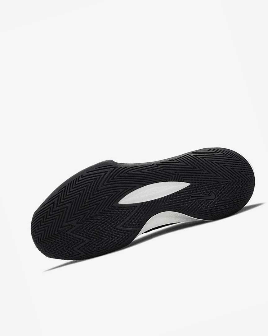 Black / Dark Grey / White Nike Precision 5 Men's Basketball Shoes | CA_5171