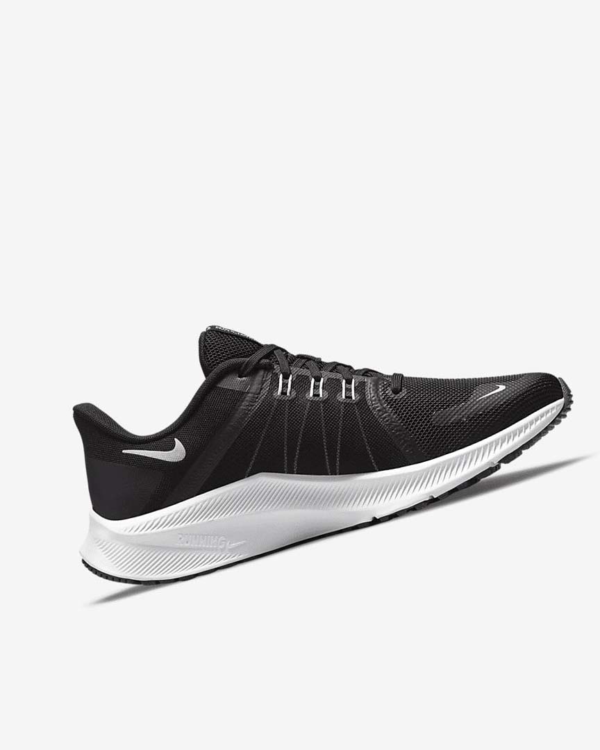 Black / Dark Grey / White Nike Quest 4 Women's Running Shoes | CA_5541