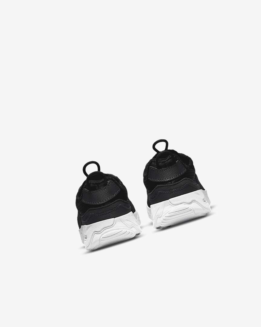 Black / Dark Grey / White Nike RT Live Girls' Shoes | CA_3220