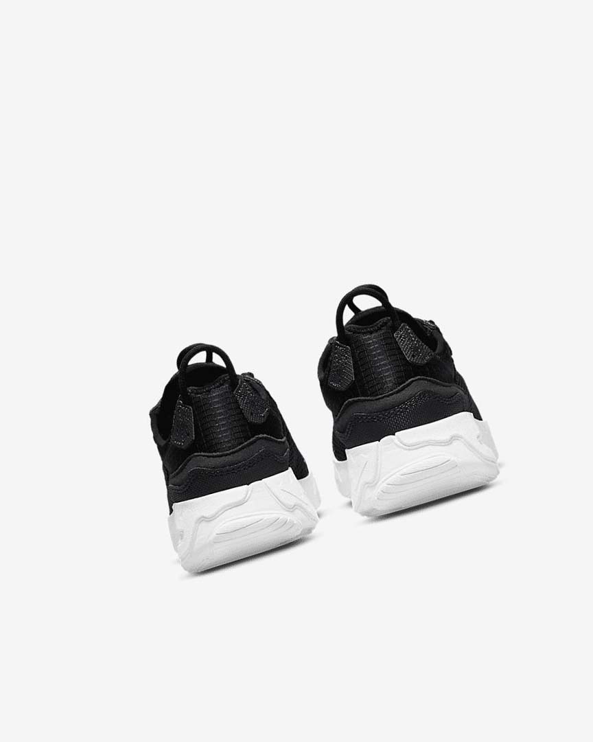 Black / Dark Grey / White Nike React Live Boys' Sneakers | CA_3171