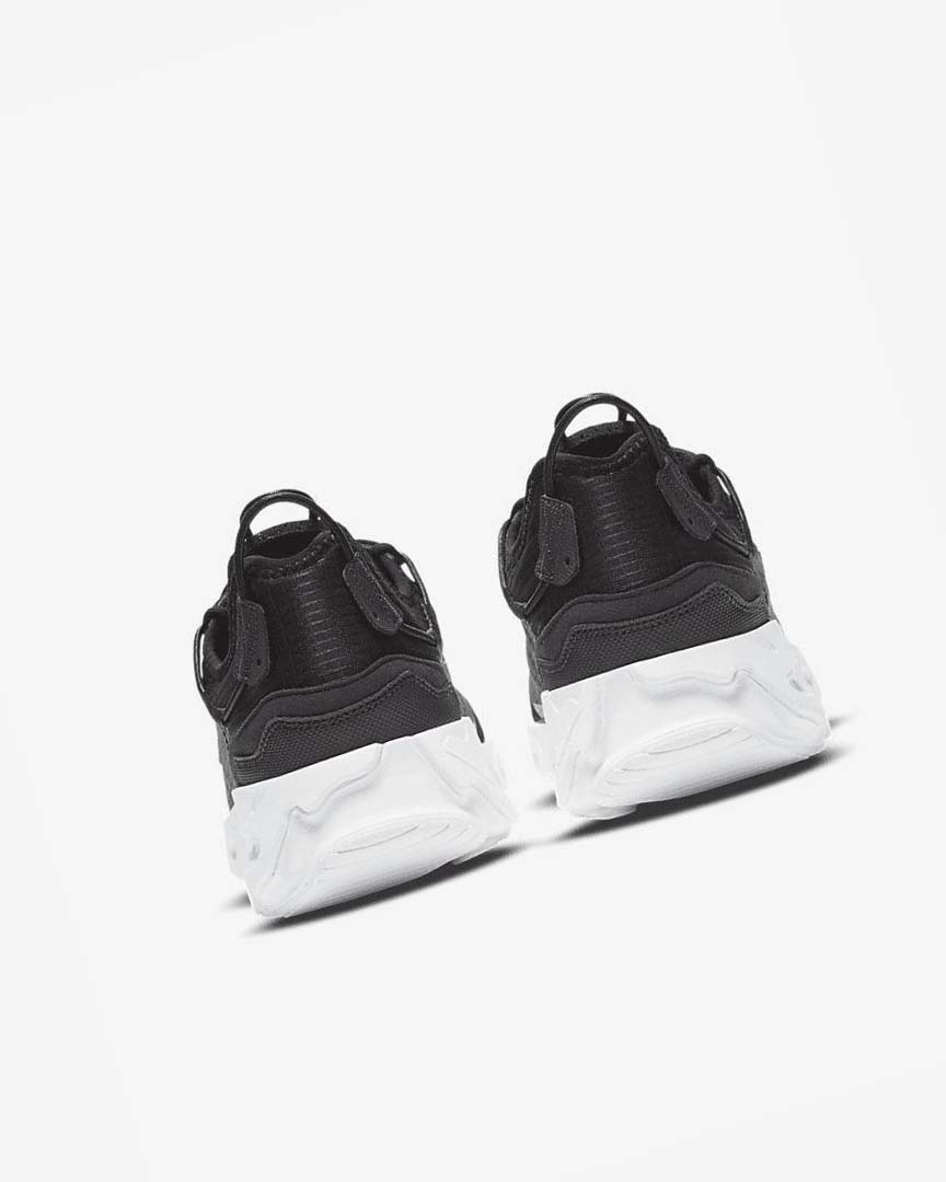 Black / Dark Grey / White Nike React Live Men's Sneakers | CA_5282