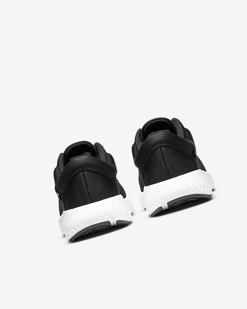 Black / Dark Grey / White Nike Renew Serenity Run Women's Running Shoes | CA_4822