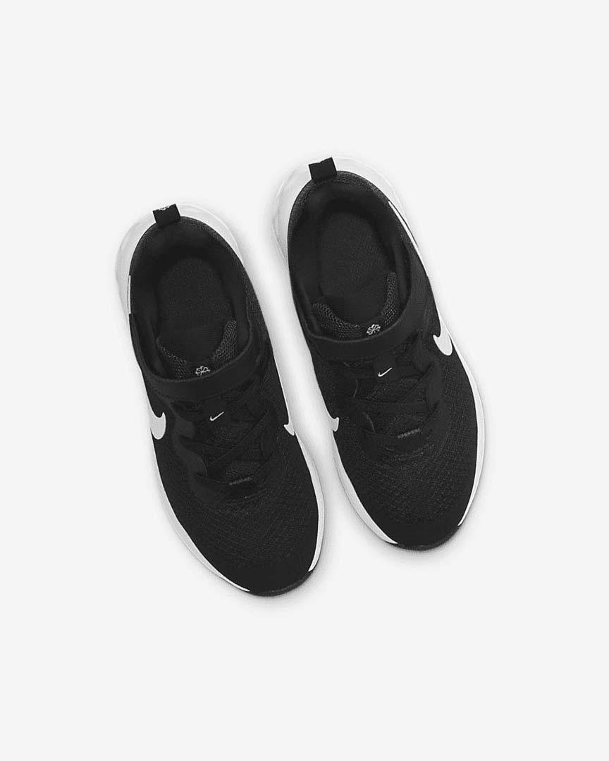 Black / Dark Grey / White Nike Revolution 6 Boys' Running Shoes | CA_2589