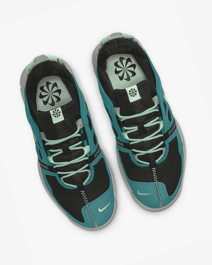 Black / Green / Mint Nike Free Terra Vista Men's Sneakers | CA_2286