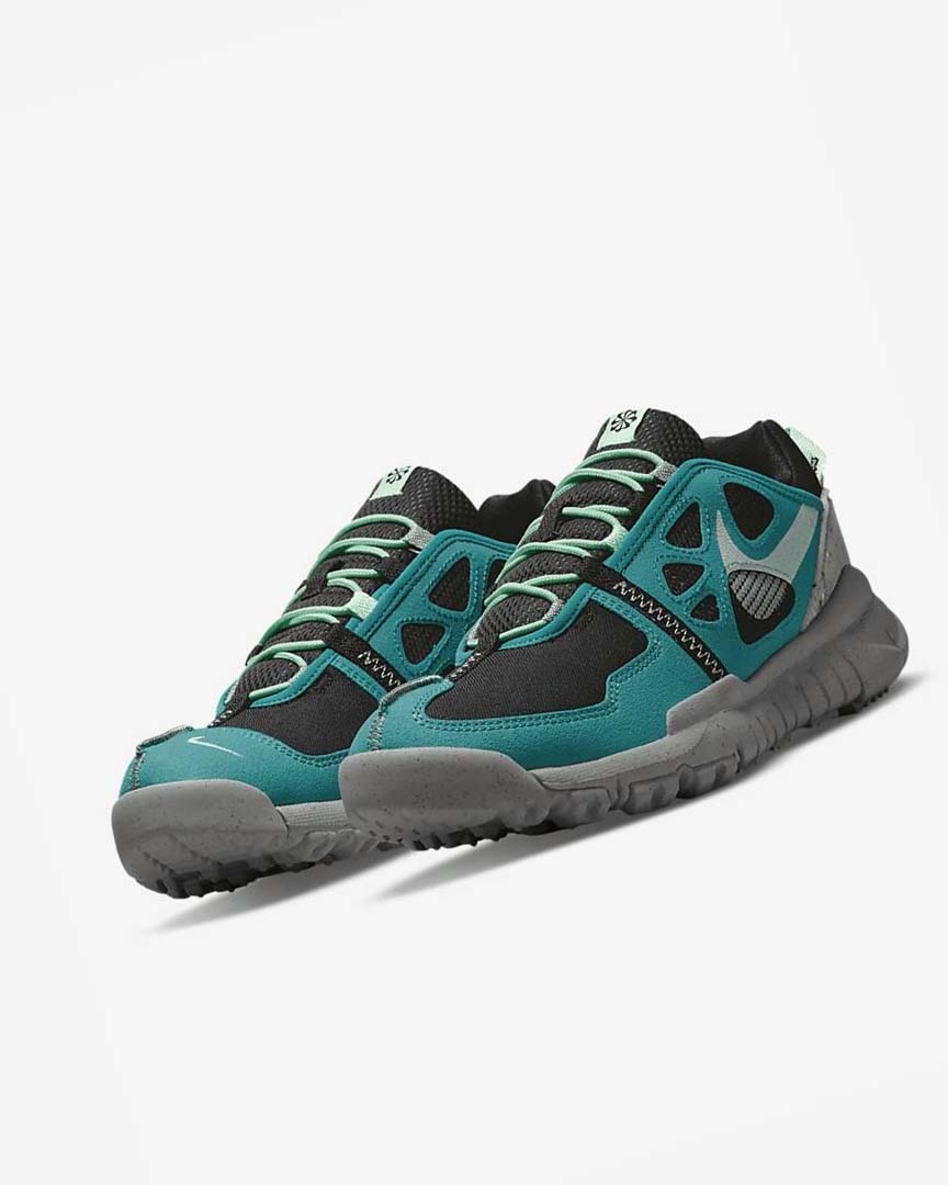 Black / Green / Mint Nike Free Terra Vista Men's Sneakers | CA_2286