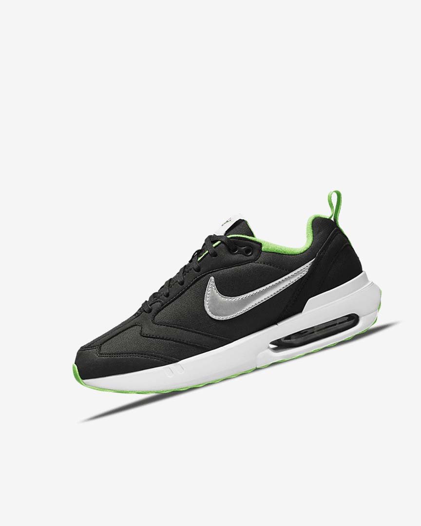 Black / Green / White Nike Air Max Dawn Boys\' Sneakers | CA_5383