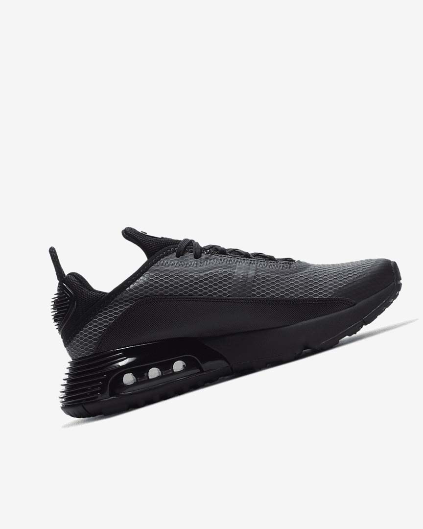 Black / Grey / Black / Dark Grey Nike Air Max 2090 Boys' Casual Shoes | CA_5486