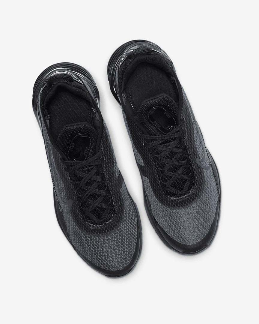 Black / Grey / Black / Dark Grey Nike Air Max 2090 Boys' Casual Shoes | CA_5486