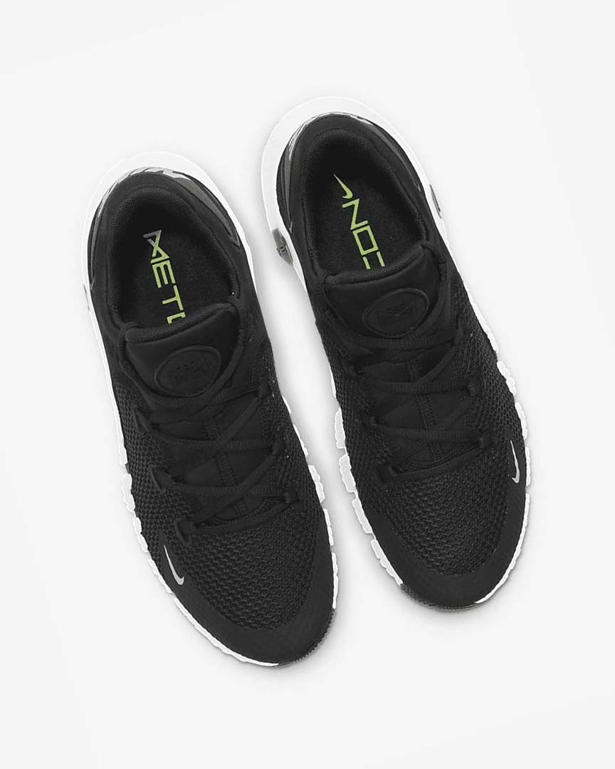 Black / Grey / Black Nike Free Metcon 4 Men's Training Shoes | CA_2719