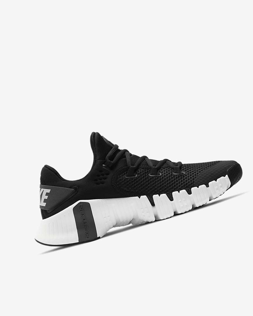 Black / Grey / Black Nike Free Metcon 4 Women's Training Shoes | CA_5492