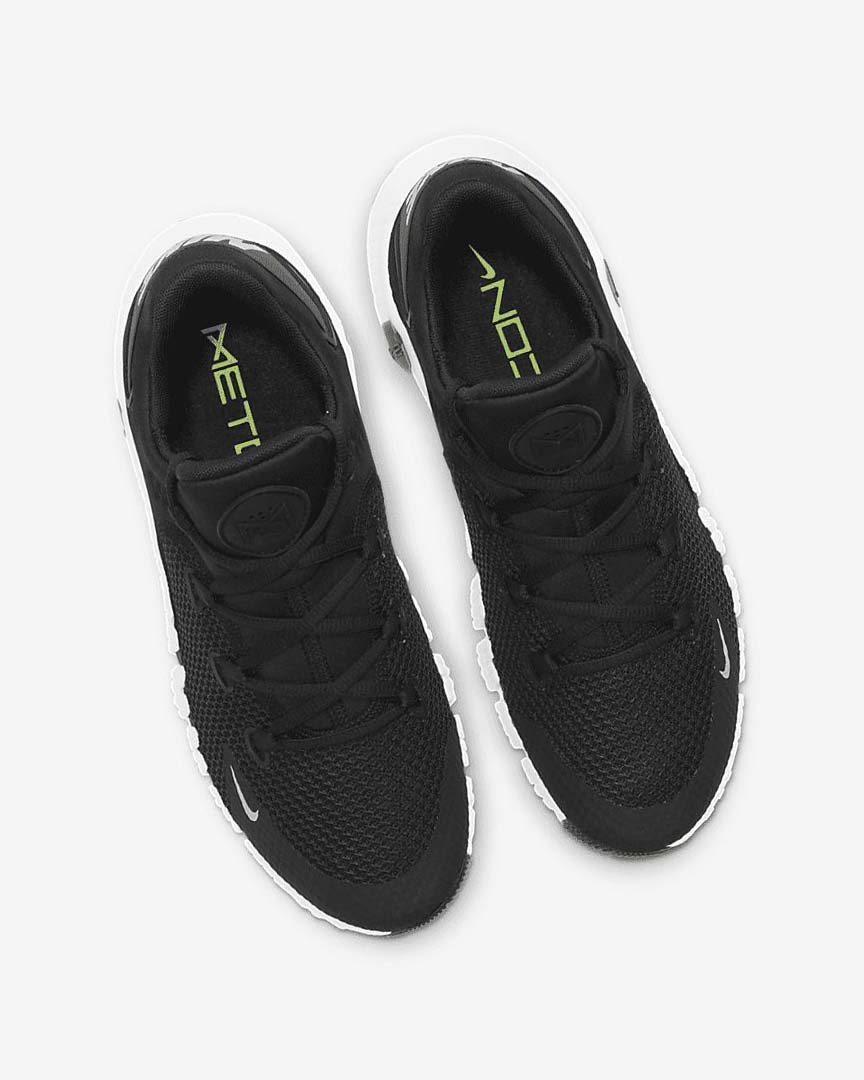 Black / Grey / Black Nike Free Metcon 4 Women's Training Shoes | CA_5492