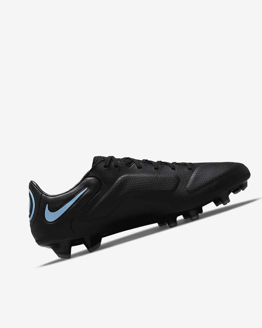 Black / Grey / Black Nike Tiempo Legend 9 Pro FG Women's Soccer Cleats | CA_2781