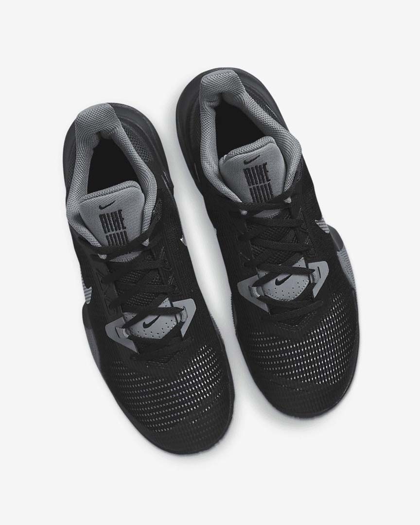 Black / Grey / Dark Grey / Metal Gold Nike Air Max Impact 3 Women's Basketball Shoes | CA_3165